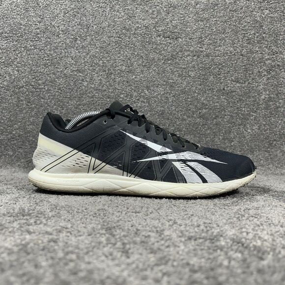 Reebok Floatride Run Fast Pro EF7871 Mens Size 11 Black White Running Shoes Used - Picture 1 of 13